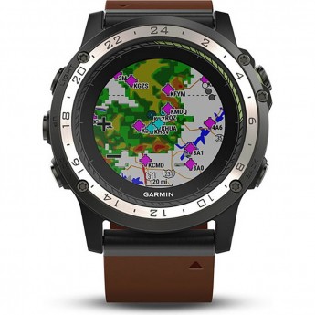 Часы GARMIN D2 Charlie с кожаным ремешком