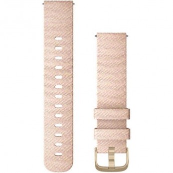 Ремешок GARMIN QUICK RELEASE BAND 20MM BLUSH PINK WOVEN NYLON/LIGHT GOLD Ремешок GARMIN QUICK RELEASE BAND 20MM BLUSH PINK WOVEN NYLON/LIGHT GOLD