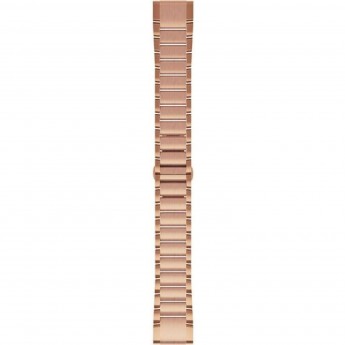 Ремешок сменный для GARMIN QUICKFIT 20MM, металлический (Розово-золотой)