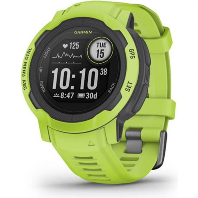Смарт-часы GARMIN INSTINCT 2 яркие желто-зеленые 010-02626-01
